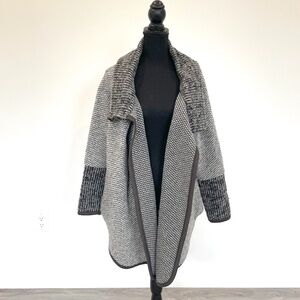 Lola Gray Thick Front Open Cardigan